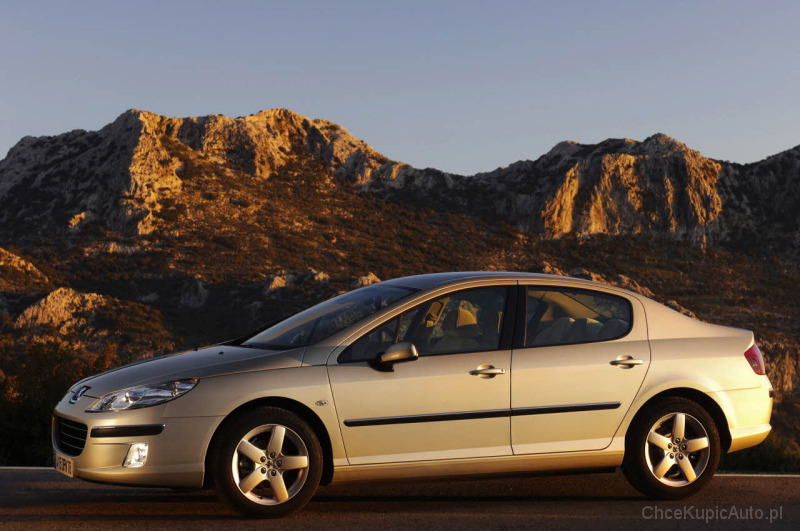 Peugeot 407 1.8 116 KM 2004 sedan skrzynia ręczna napęd przedni ...