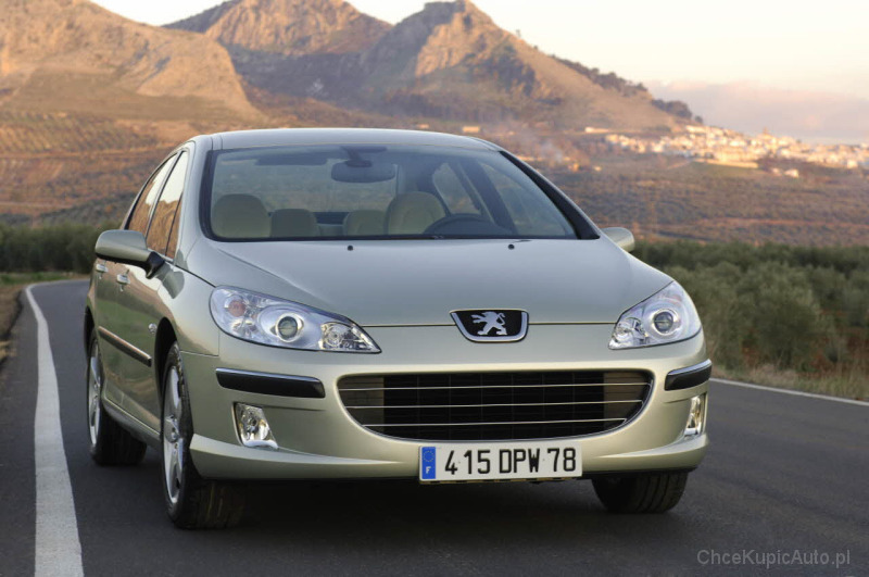 Peugeot 407 1.8 125 KM 2004 sedan skrzynia ręczna napęd przedni ...