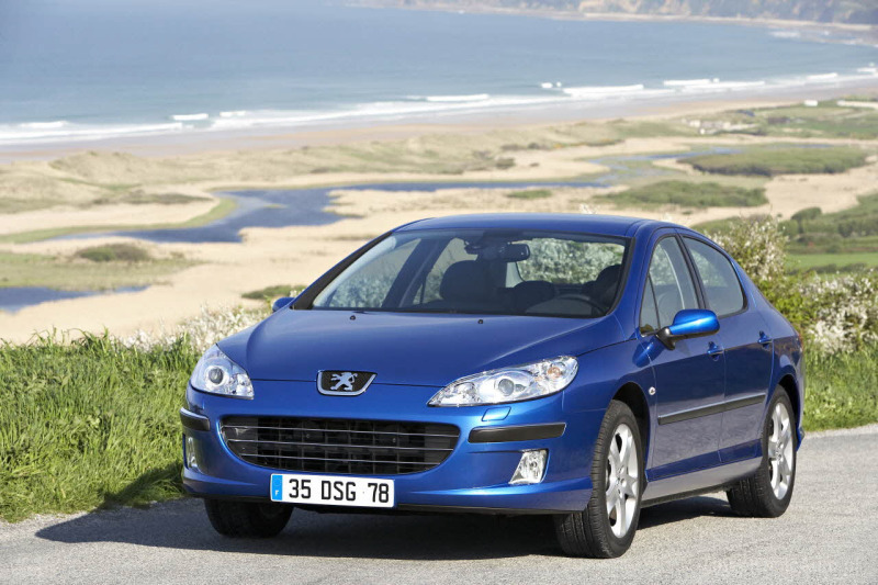 Peugeot 407 1.8 125 KM 2004 sedan skrzynia ręczna napęd przedni ...