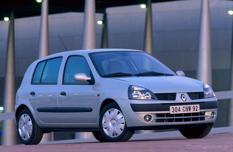 Renault Clio II 1.5 dCi 65 KM 2002 hatchback 5dr skrzynia ręczna ...